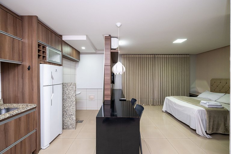 Flat em Cond. com piscina, Setor Bueno | Próx Orion #207