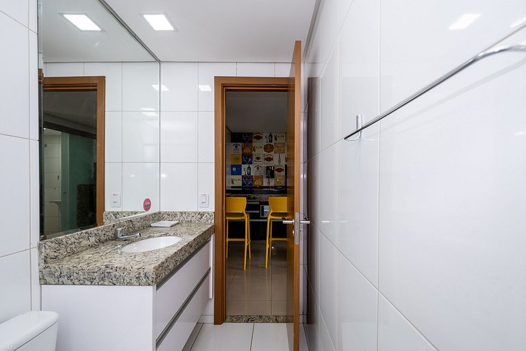 Furnished flat with balcony, Setor Bueno #606