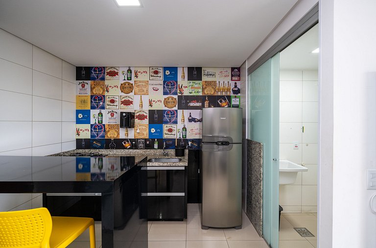 Furnished flat with balcony, Setor Bueno #606