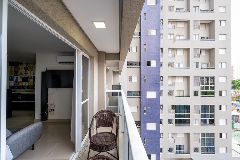 Cond. Setor Bueno c/Piscina |Wi-Fi |Garagem| 606