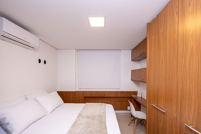 #117Luxo e lazer= Duplex 2Q + 2 Garagens | Piscina| WiFi|