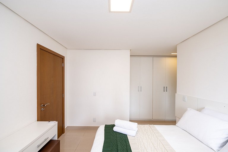 #117Luxo e lazer= Duplex 2Q + 2 Garagens | Piscina| WiFi|