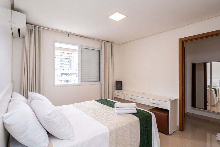 #117Luxo e lazer= Duplex 2Q + 2 Garagens | Piscina| WiFi|