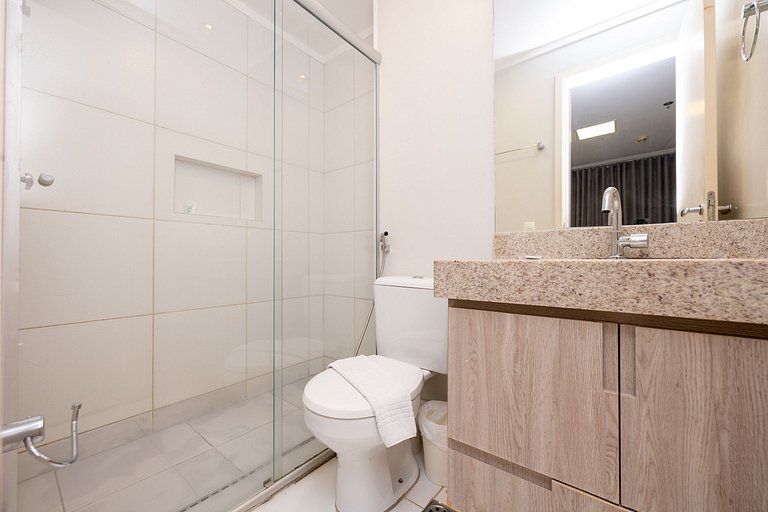 #301 Cond. c/ Piscina| Garagem| Vista incrível Rooftop