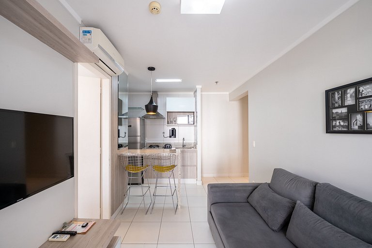 #301 Cond. c/ Piscina| Garagem| Vista incrível Rooftop