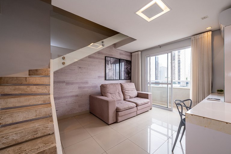 Duplex moderno 9ºno St.Bueno| Piscina| Ar | Garagem