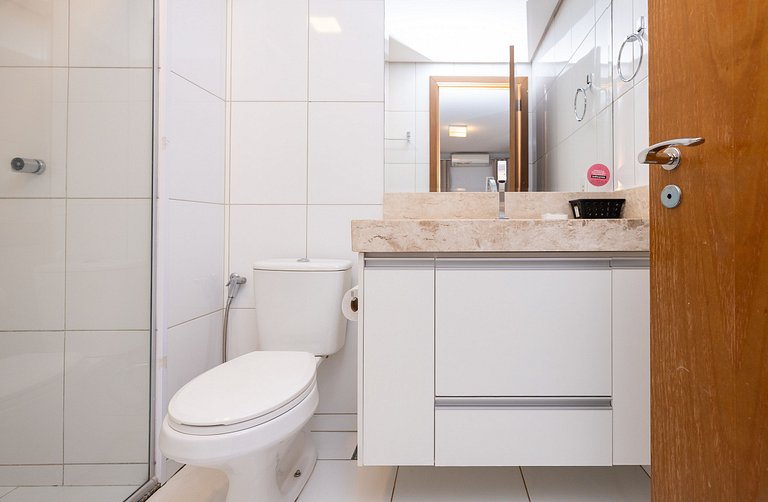Duplex 1Q Bueno | Wi-Fi veloz + garagem + piscina #915