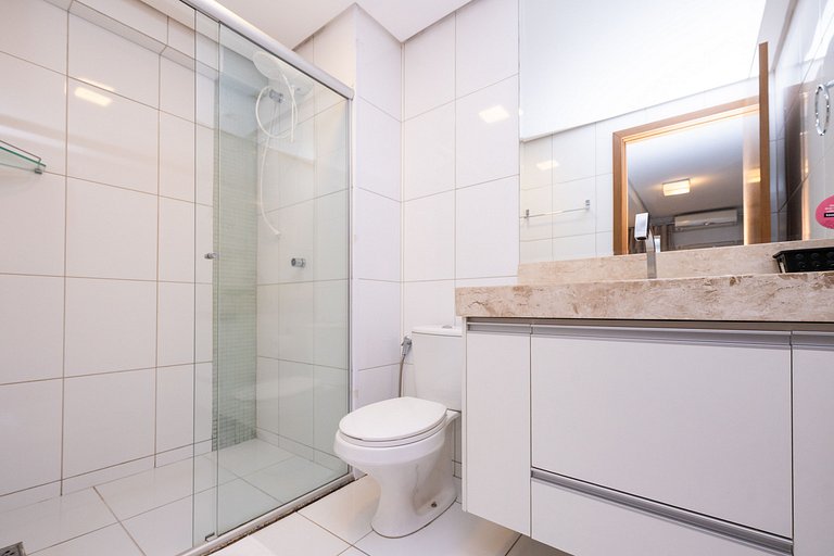 Duplex 1Q Bueno | Wi-Fi veloz + garagem + piscina #915