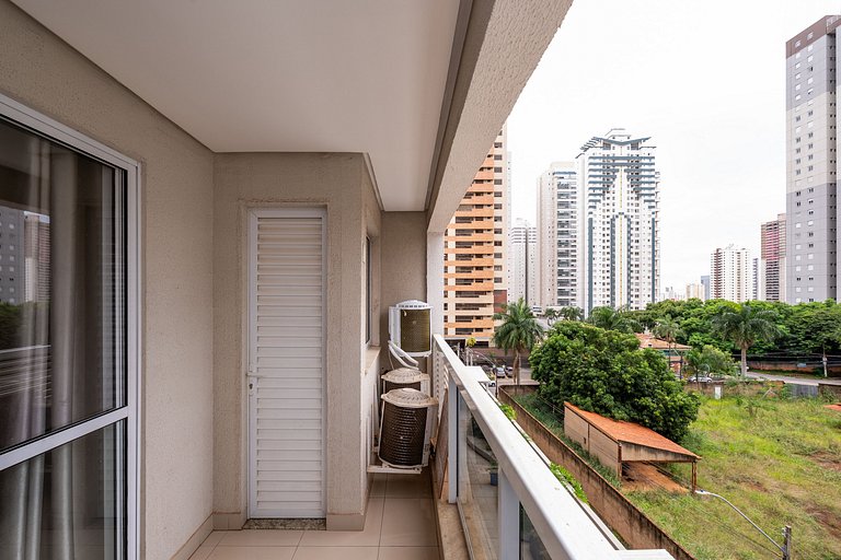 Apto Moderno | 2 quartos | Wi-Fi| Garagem | Portaria 24h