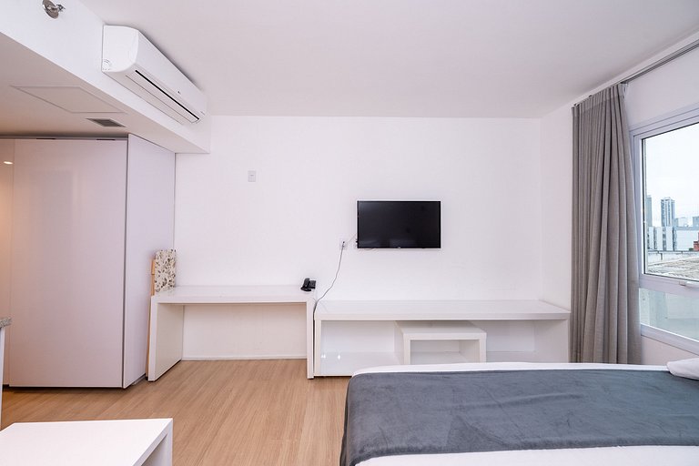 Apartamento Blend 358 | Setor Marista| Perto de tudo