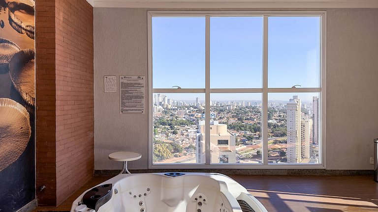 Prédio com Rooftop incrível e vista panorâmica no Metropolit