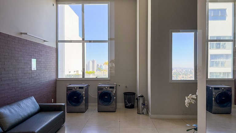 #301 Cond. c/ Piscina| Garagem| Vista incrível Rooftop