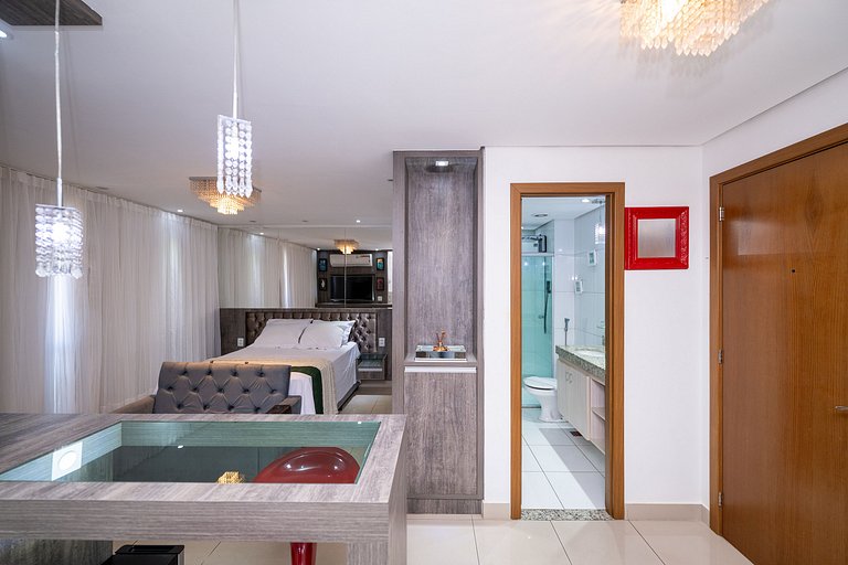 #2210 Apartment in a condo with heated pool and gym in Bueno