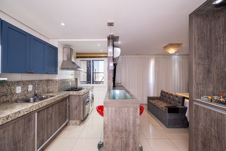 #2210 Apartment in a condo with heated pool and gym in Bueno