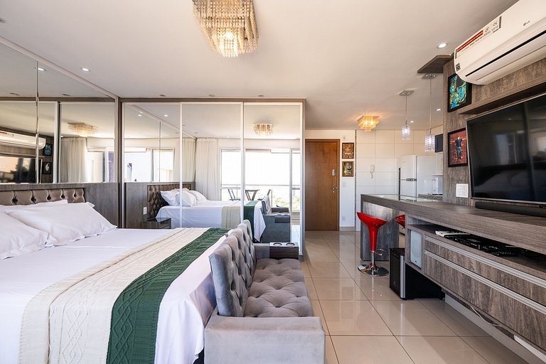 #2210 Apartment in a condo with heated pool and gym in Bueno