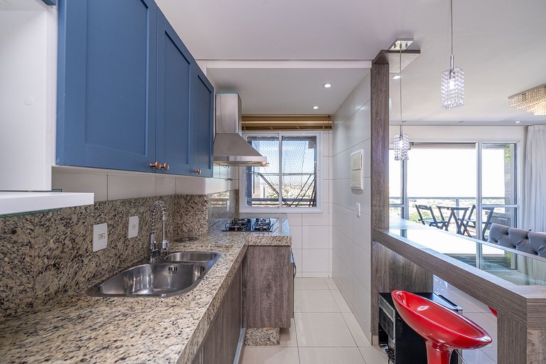 #2210 Apartment in a condo with heated pool and gym in Bueno