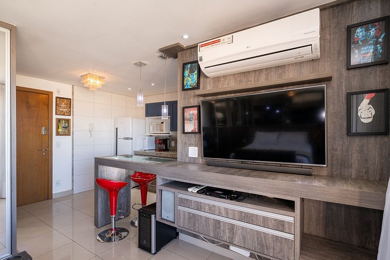 #2210 Apartment in a condo with heated pool and gym in Bueno