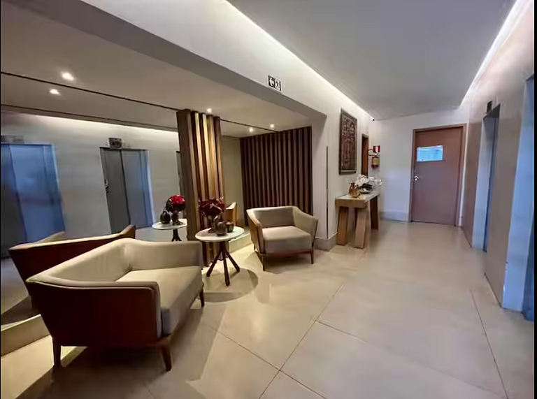 Apartment in front of Hugo and Areião Park #2209
