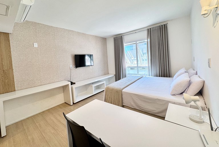 Flat no Blend Setor Marista Perto parque e shopping com WIFi