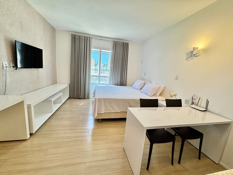 Flat no Blend Setor Marista Perto parque e shopping com WIFi