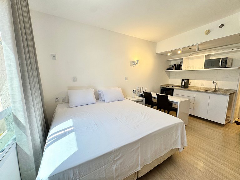 Flat no Blend Setor Marista Perto parque e shopping com WIFi