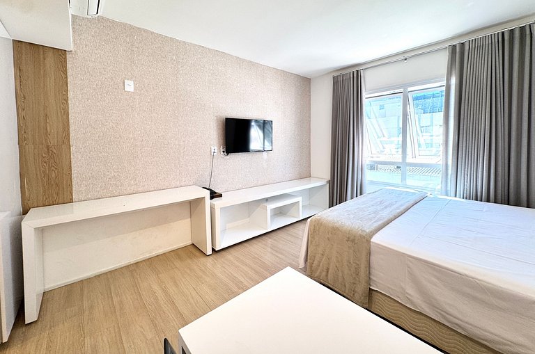 Flat no Blend Setor Marista Perto parque e shopping com WIFi