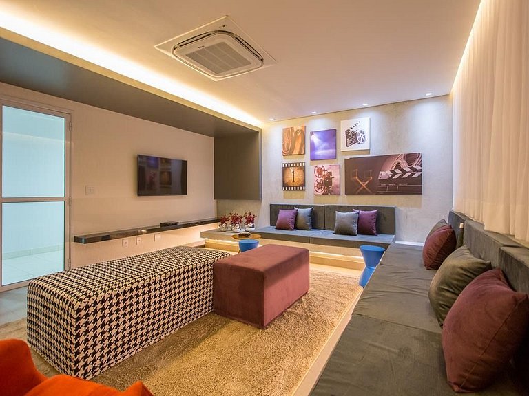 Duplex 1Q Bueno | Wi-Fi veloz + garagem + piscina #915