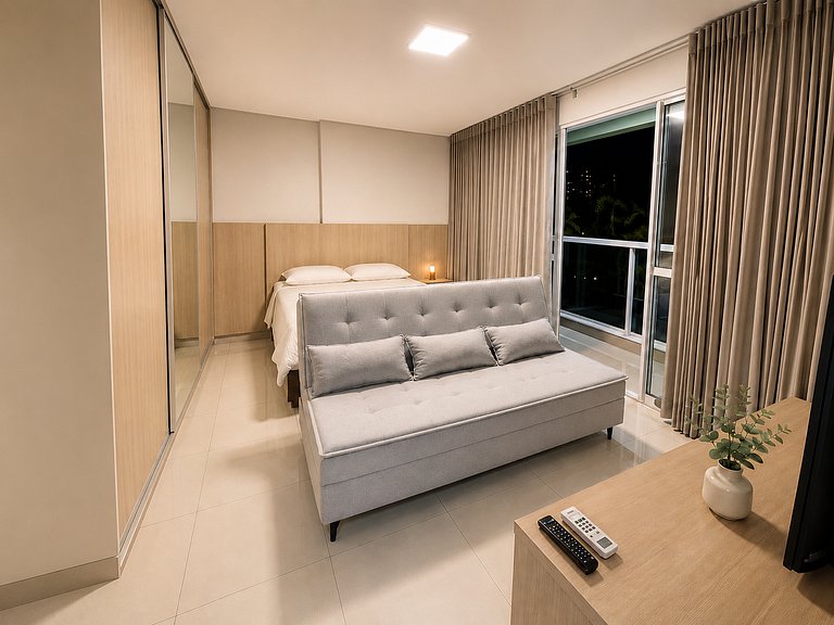 Cozy studio in Setor Bueno - Upscale neighborhood