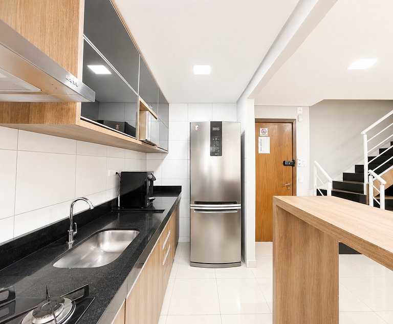 Duplex apartment with balcony in Setor Bueno