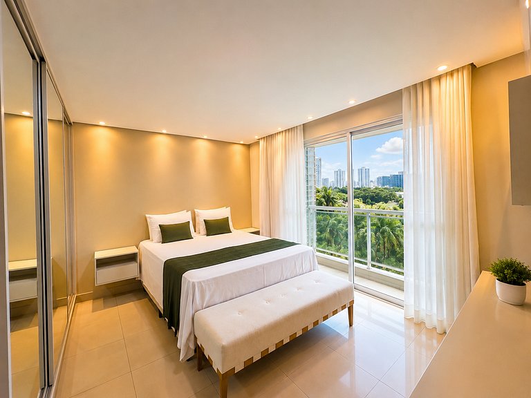 Very cozy. Condo with a view, pool, gym