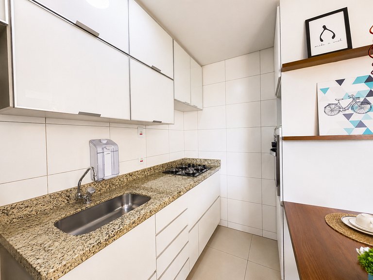 Very cozy. Condo with a view, pool, gym