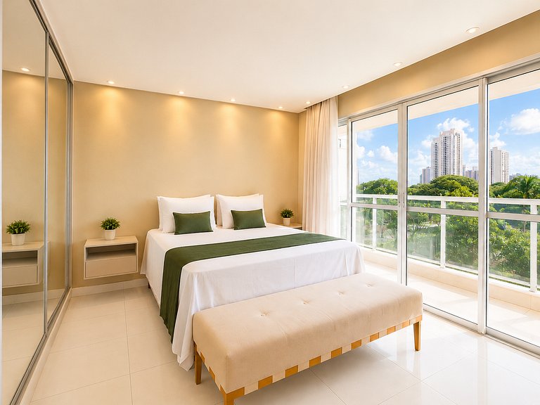 Very cozy. Condo with a view, pool, gym