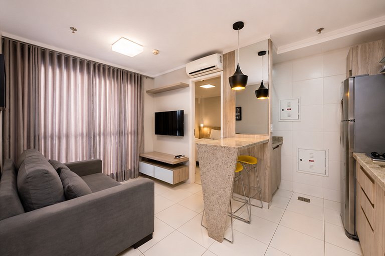 Apartamento | Rooftop | 5 min Shopping Flamboyant | Goiânia