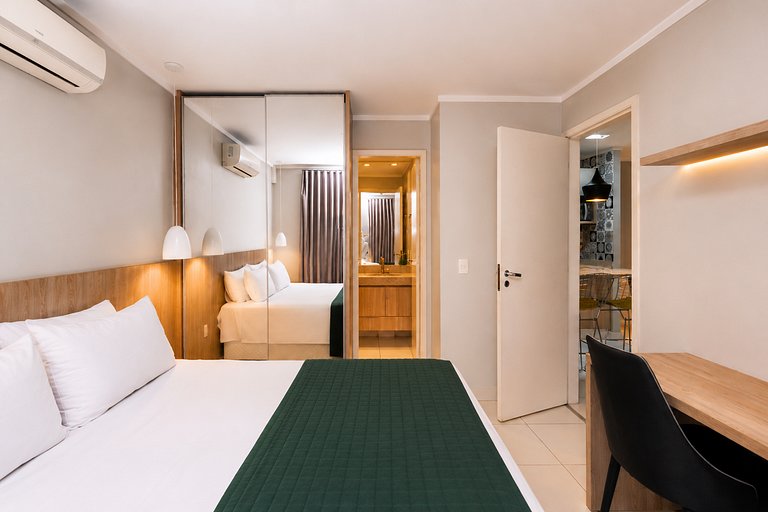 Apartamento | Rooftop | 5 min Shopping Flamboyant | Goiânia