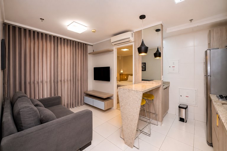 Apartamento | Rooftop | 5 min Shopping Flamboyant | Goiânia