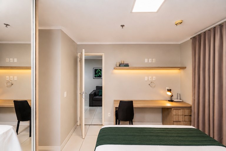 Apartamento | Rooftop | 5 min Shopping Flamboyant | Goiânia