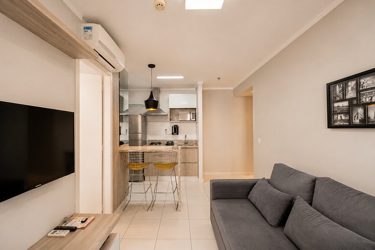 Apartamento | Rooftop | 5 min Shopping Flamboyant | Goiânia