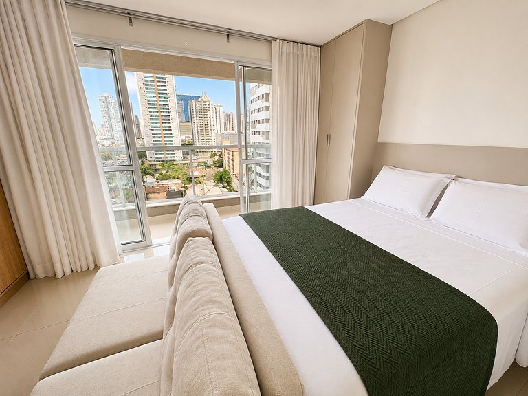 Studio in condo with pool, gym, garage #1007