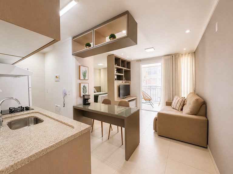 #2205 Apt em Cond. com Piscina/Academia @VacaBrava