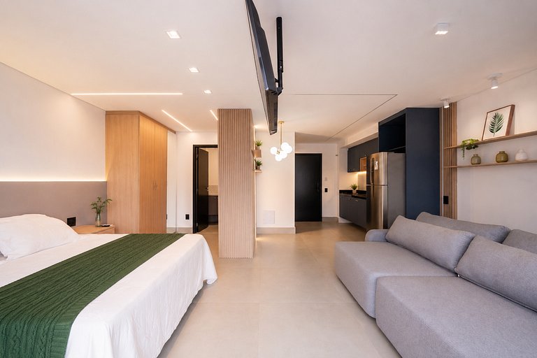 Premium Studio at Hub Bueno | Rooftop, Pool and View