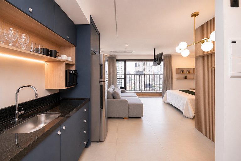 Premium Studio at Hub Bueno | Rooftop, Pool and View