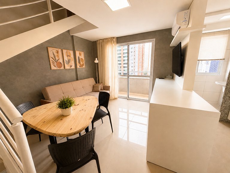 Comfort and leisure Duplex with 1 bedroom Garage and Pool