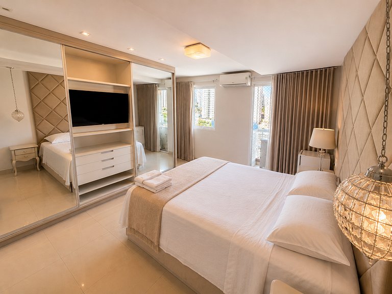 Duplex 1Q Bueno | Wi-Fi veloz + garagem + piscina #915