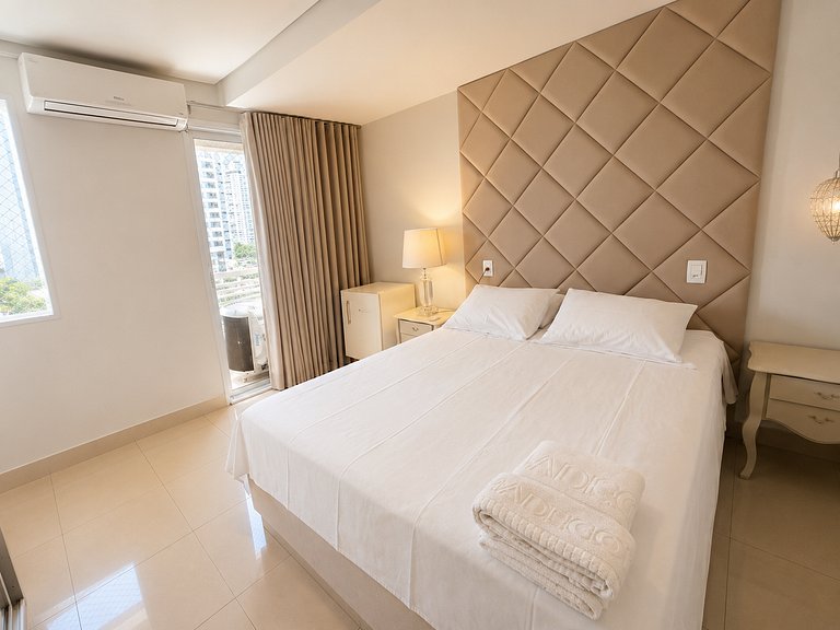 Duplex 1Q Bueno | Wi-Fi veloz + garagem + piscina #915