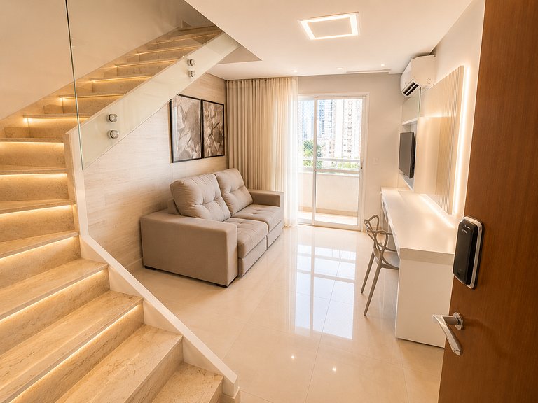 Charming duplex, St. Bueno | Pool | Air conditioning | Garag