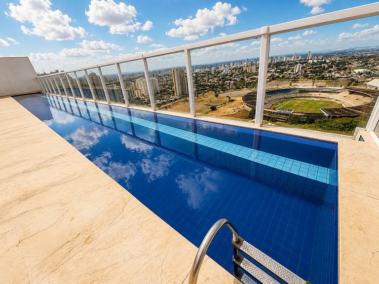 Trend Home,Jd. Goiás|Churrasqueira| Vista Incrível