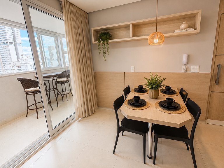 Trend Home,Jd. Goiás|Churrasqueira| Vista Incrível