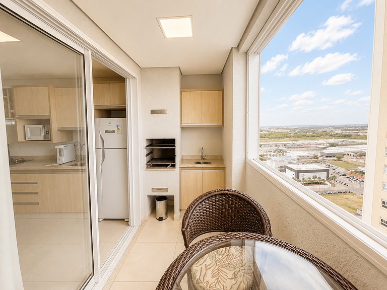 Trend Home,Jd. Goiás|Churrasqueira| Vista Incrível