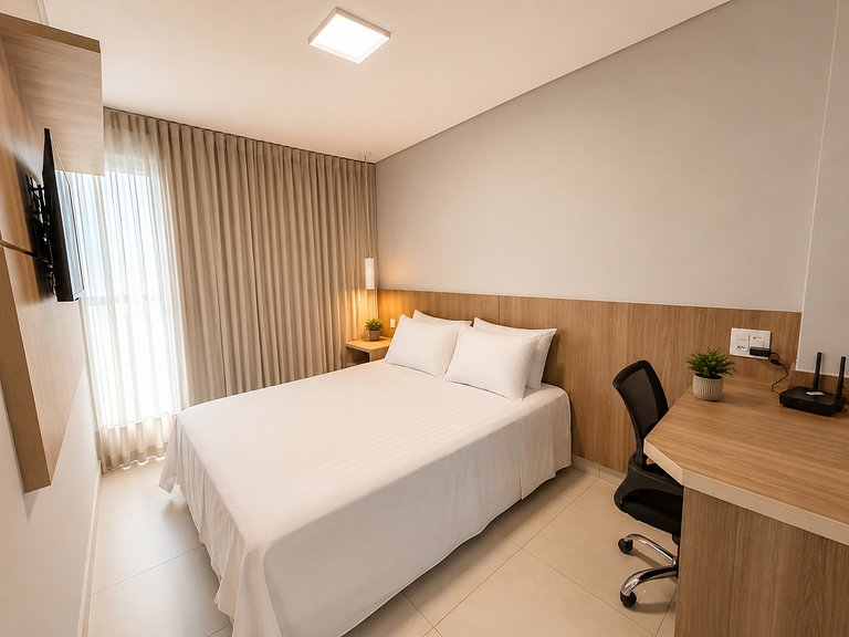 Trend Home,Jd. Goiás|Churrasqueira| Vista Incrível
