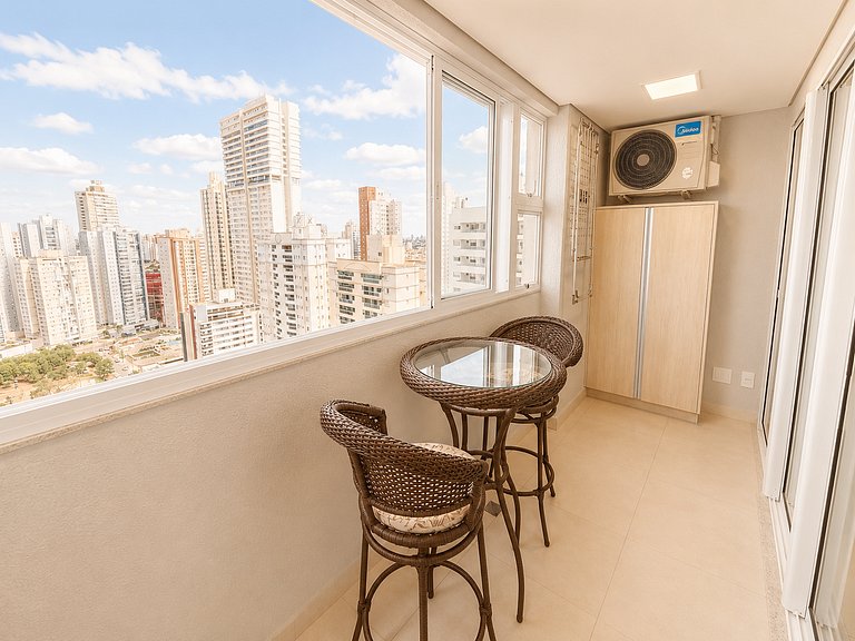 Trend Home,Jd. Goiás|Churrasqueira| Vista Incrível